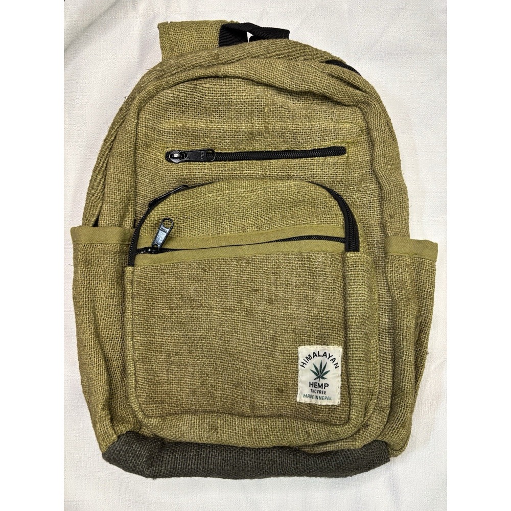 Durban Julep - Small Mini Hemp‎ Backpack - Olive Green